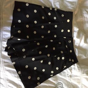 Marc Jacobs 100% silk polka dot shorts